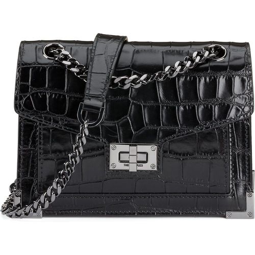 Emily Handbag in Mock Croc Leather with Chain Strap - THE KOOPLES - Modalova