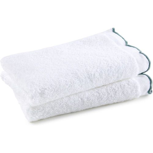 Set of 2 Antoinette 100% Cotton Terry Guest Towels - LA REDOUTE INTERIEURS - Modalova