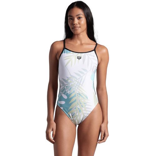 Light Floral Recycled Pool Swimsuit - Arena - Modalova