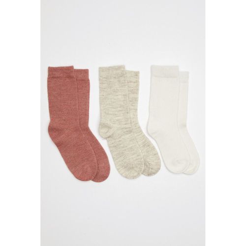 Pack of 3 Pairs of Plain Thermolactyl Socks - DAMART - Modalova