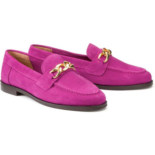 Suede Chain Detail Loafers - LA REDOUTE COLLECTIONS - Modalova