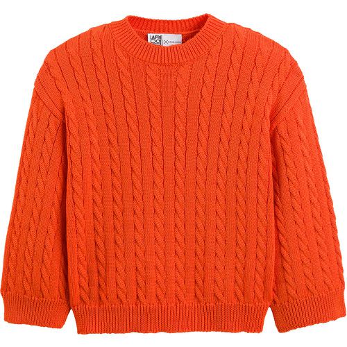 Merino Wool Jumper in Cable Knit with Crew Neck - ROSEANNA x LA REDOUTE - Modalova