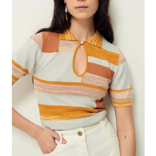 Kellis Short Sleeve Jumper in Fine Knit - SESSUN - Modalova