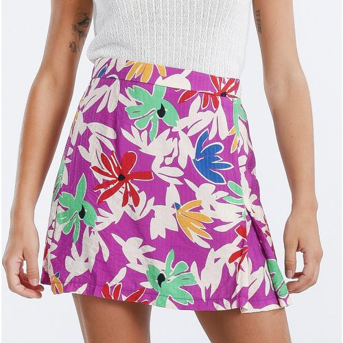 Floral Print Mini Skirt - LILI SIDONIO - Modalova