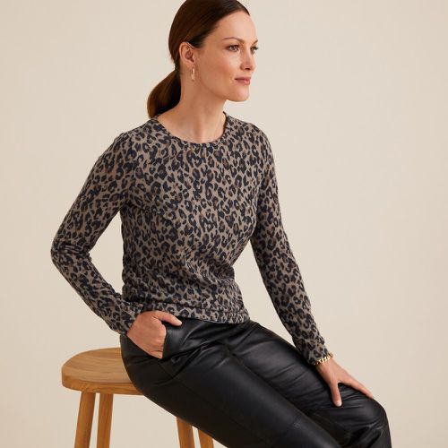 Animal Print Brushed T-Shirt - Anne weyburn - Modalova