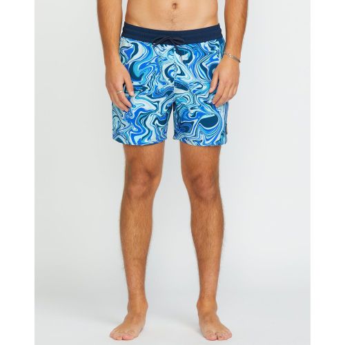 Boardshort Lido Print Trunk 16" - Volcom - Modalova