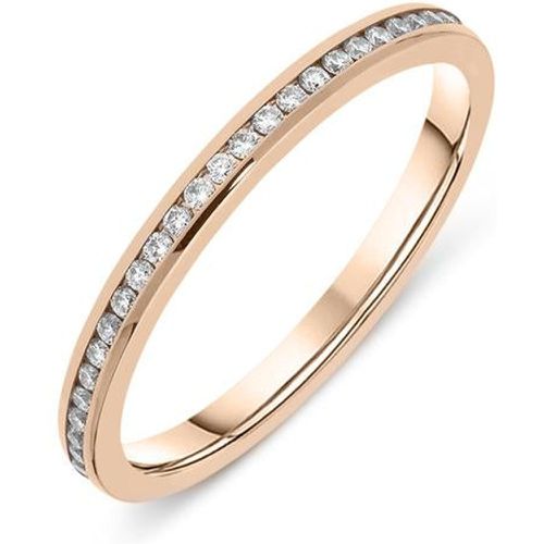 Ct Rose Gold Diamond Brilliant Cut Wedding Eternity Ring - C W Sellors Diamond Jewellery - Modalova