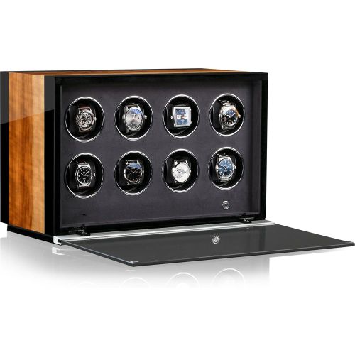 Watch Winder Ambiance VI Aurosso High Gloss Schwarz High Gloss - Chronovision - Modalova