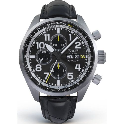 Watch Airacobra Chrono Auto Mens - Aviator - Modalova