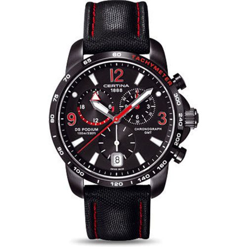 Watch DS Podium Big Size Chrono GMT Quartz - Certina - Modalova
