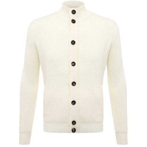 Cardigan in lana extrafine - FILIPPO DE LAURENTIIS - Modalova