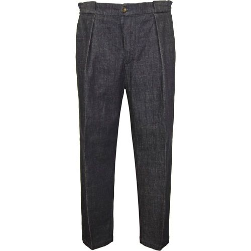 Pantalone Portobello con pences - BRIGLIA QUATTRO DECIMI - Modalova