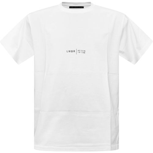 T-shirt girocollo con stampa - LOW BRAND - Modalova