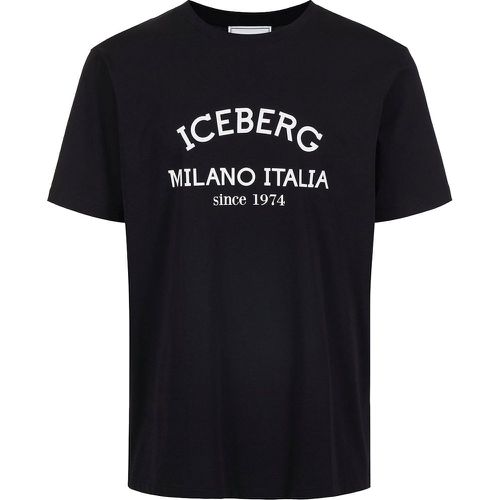 T-shirt con logo istituzionale - ICEBERG - Modalova