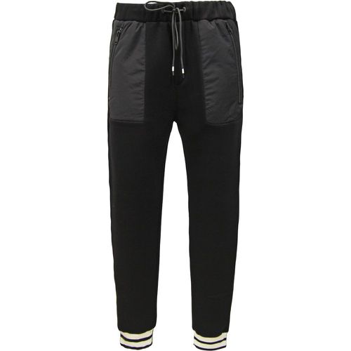 Pantaloni con inserti in nylon - WHITE OVER - Modalova