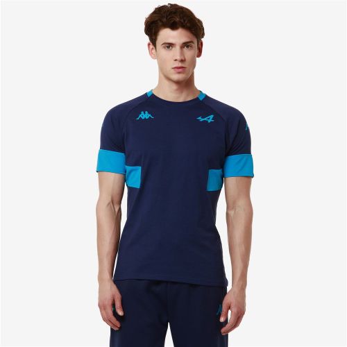 T-Shirt Adobi BWT Alpine F1 Team 2024 Bleu - Kappa - Modalova