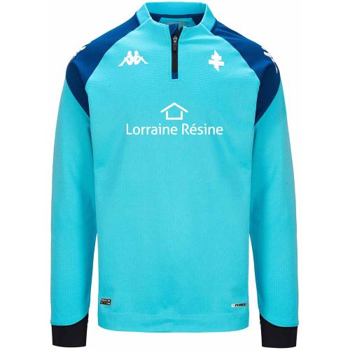 Sweatshirt Ablas Pro 7 Fc Metz 23/24 Bleu - Kappa - Modalova