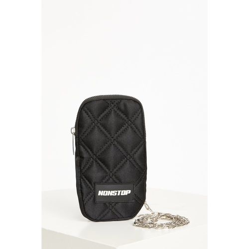 Chain Detailed Phone Bag - Black - DeFacto - Modalova