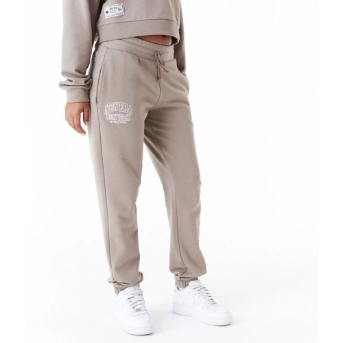 New Era Womens Arch Wordmark Brown Joggers female - New Era Cap - Modalova