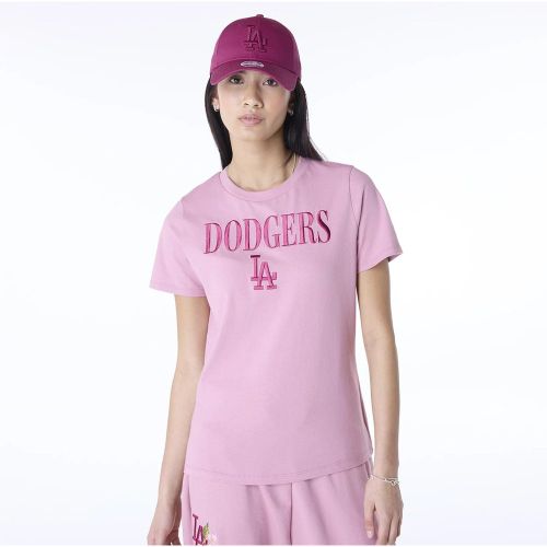 LA Dodgers Womens MLB Dark Pink T-Shirt female - New Era Cap - Modalova