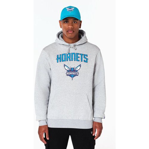 Charlotte Hornets NBA Grey Pullover Hoodie unisex - New Era Cap - Modalova