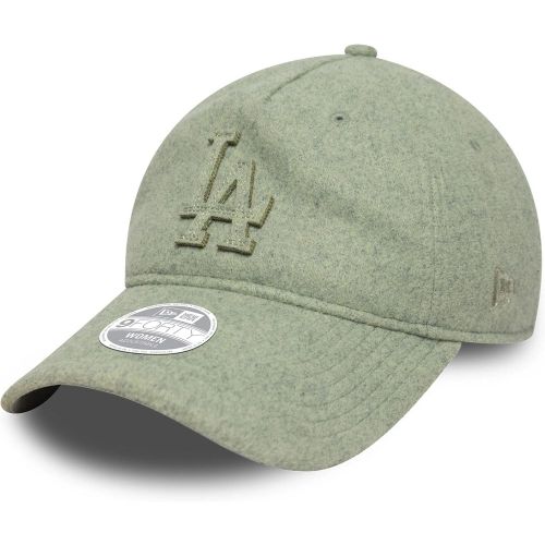 LA Dodgers Womens MLB Melton Luxe Pastel Green 9TWENTY A-Frame Adjustable Cap female - New Era Cap - Modalova