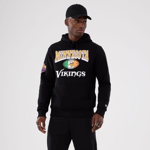 Minnesota Vikings NFL International Series Games 2025 Black Pullover Hoodie unisex - New Era Cap - Modalova