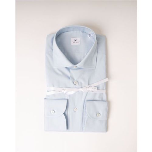 Camicia Cotone Azzurra - Gama - Modalova