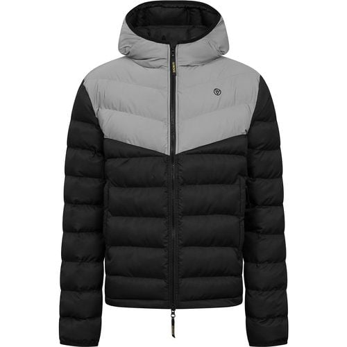 Men's Reflective Hooded Synthetic Down Jacket - Proviz - Modalova