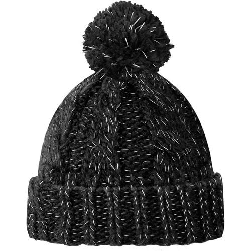 Children's Reflective Fleece Lined Bobble Beanie - Proviz - Modalova