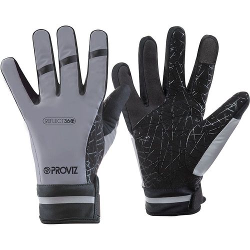 Reflective Waterproof Cycling Gloves - Proviz - Modalova