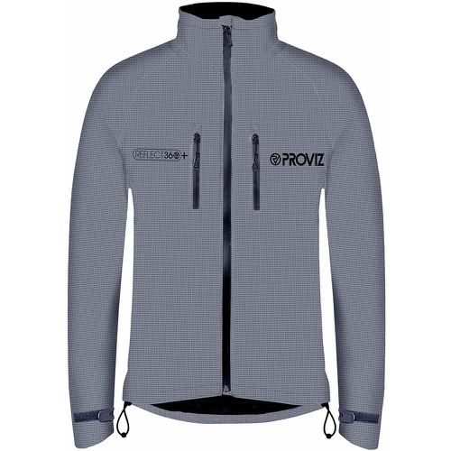 Men's Fully Reflective Enhanced Waterproof Cycling Jacket - Proviz - Modalova