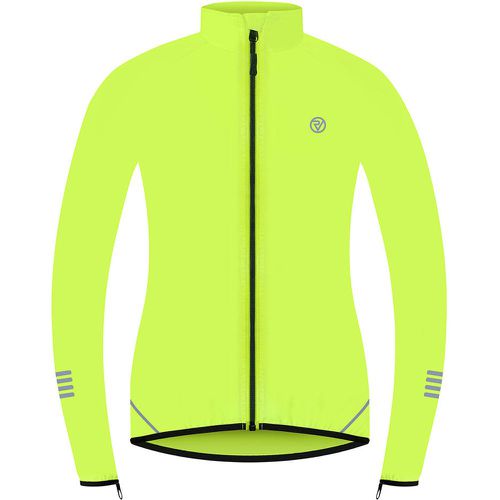 Women's Yellow Windproof Packable Cycling Jacket - Proviz - Modalova