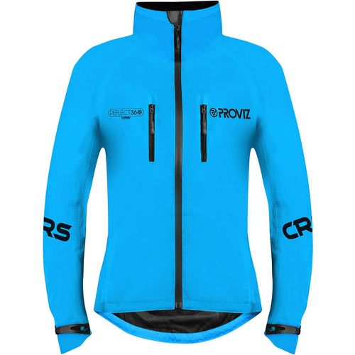 CRS Women's Fully Reflective & Waterproof Cycling Jacket - Proviz - Modalova