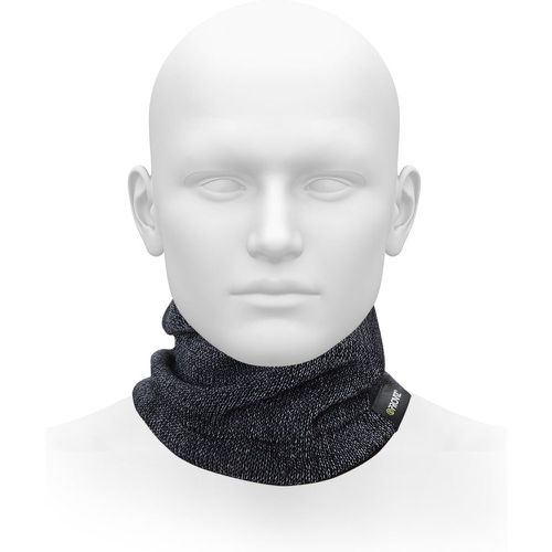 Black Reflective Fleece Lined Neck Warmer - Proviz - Modalova