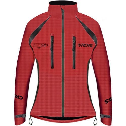 CRS Women's Fully Reflective & Enhanced Waterproof Cycling Jacket - Proviz - Modalova