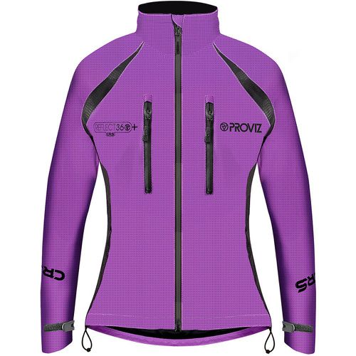 CRS Women's Fully Reflective & Enhanced Waterproof Cycling Jacket - Proviz - Modalova