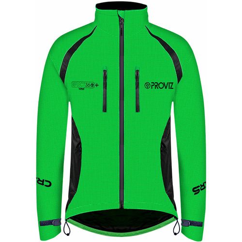 CRS Men's Fully Reflective & Enhanced Waterproof Cycling Jacket - Proviz - Modalova