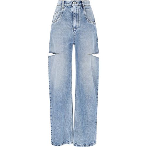 Jeans dettagli cut-out - Maison Margiela - Modalova