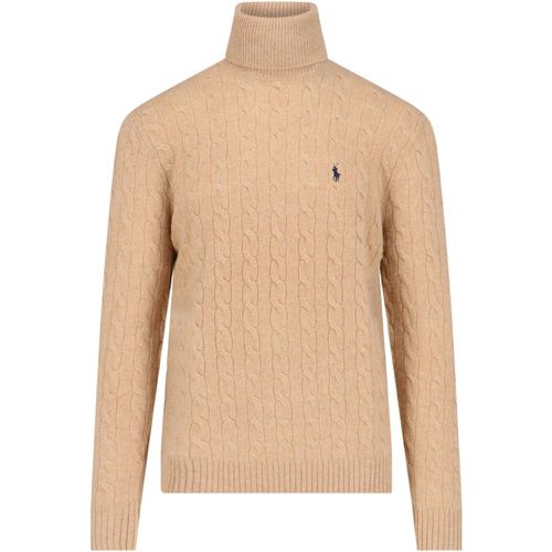 Maglione a collo alto logo - Polo Ralph Lauren - Modalova