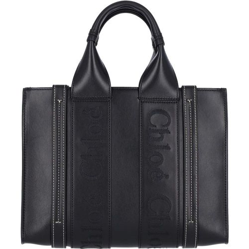 Borsa tote piccola "Woody" - Chloé - Modalova