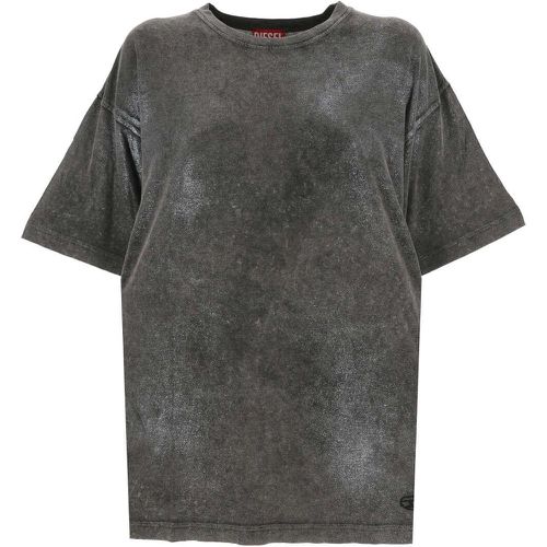 T-shirt oversize effetto vissuto - Diesel - Modalova