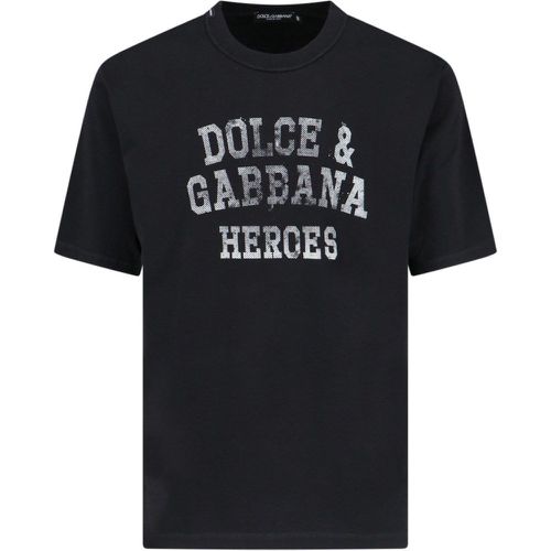 T-shirt logo - Dolce & Gabbana - Modalova