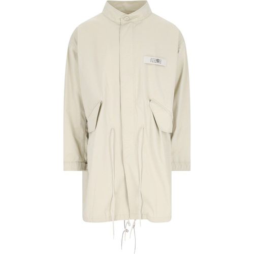 Trench logo - MM6 Maison Margiela - Modalova