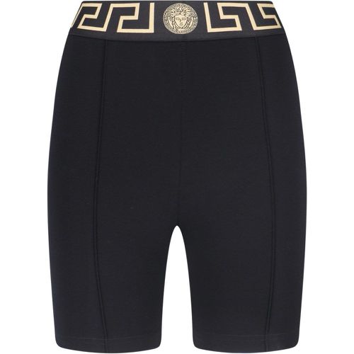 Pantaloncini sportivi stampa "Greca" - Versace - Modalova