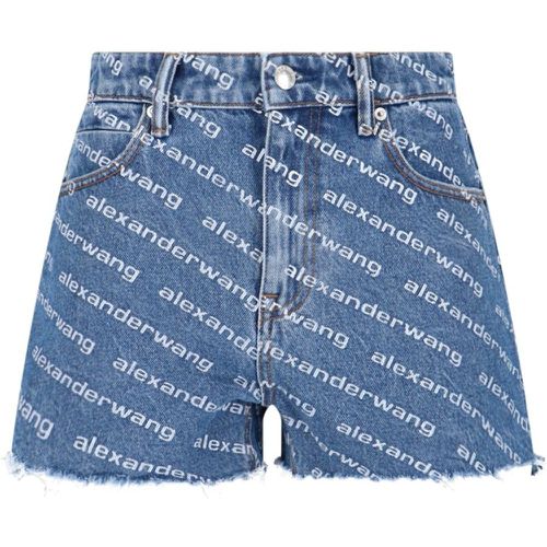 Pantaloncini logo - alexander wang - Modalova