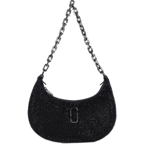 Borsa a spalla "Rhinestone Small Curve" - Marc Jacobs - Modalova