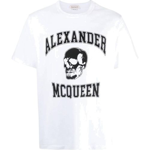 T-shirt con stampa - alexander mcqueen - Modalova