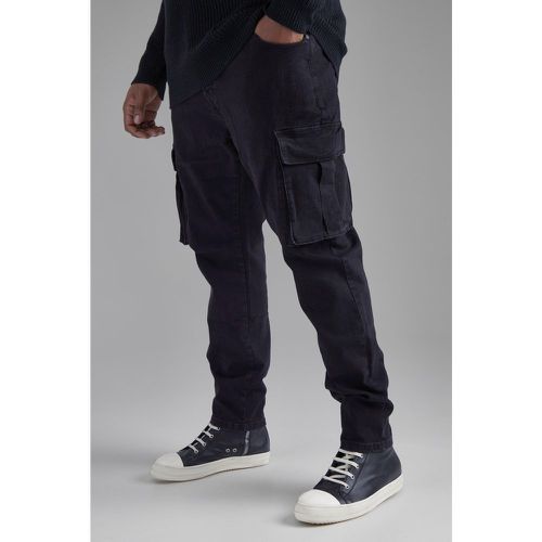 Jeans Cargo Plus Size Skinny Fit in Stretch - boohoo - Modalova