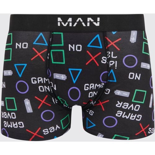 Bóxers Man Con Estampado De Juego Retro - boohoo - Modalova